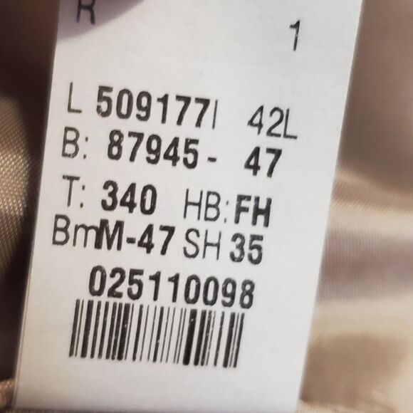 Ralph Lauren LRL Brown Houndstooth wool Mens Blazer Jacket Sports Coat Size 42L - Picture 11 of 11